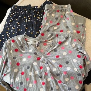 Women’s Polka Dot Pajama Set